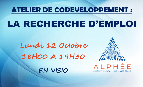 Alphée : Reprise des Ateliers de Codéveloppement